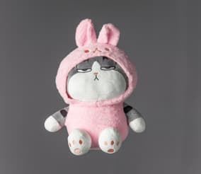 Мягкая игрушка "pink rabbit"